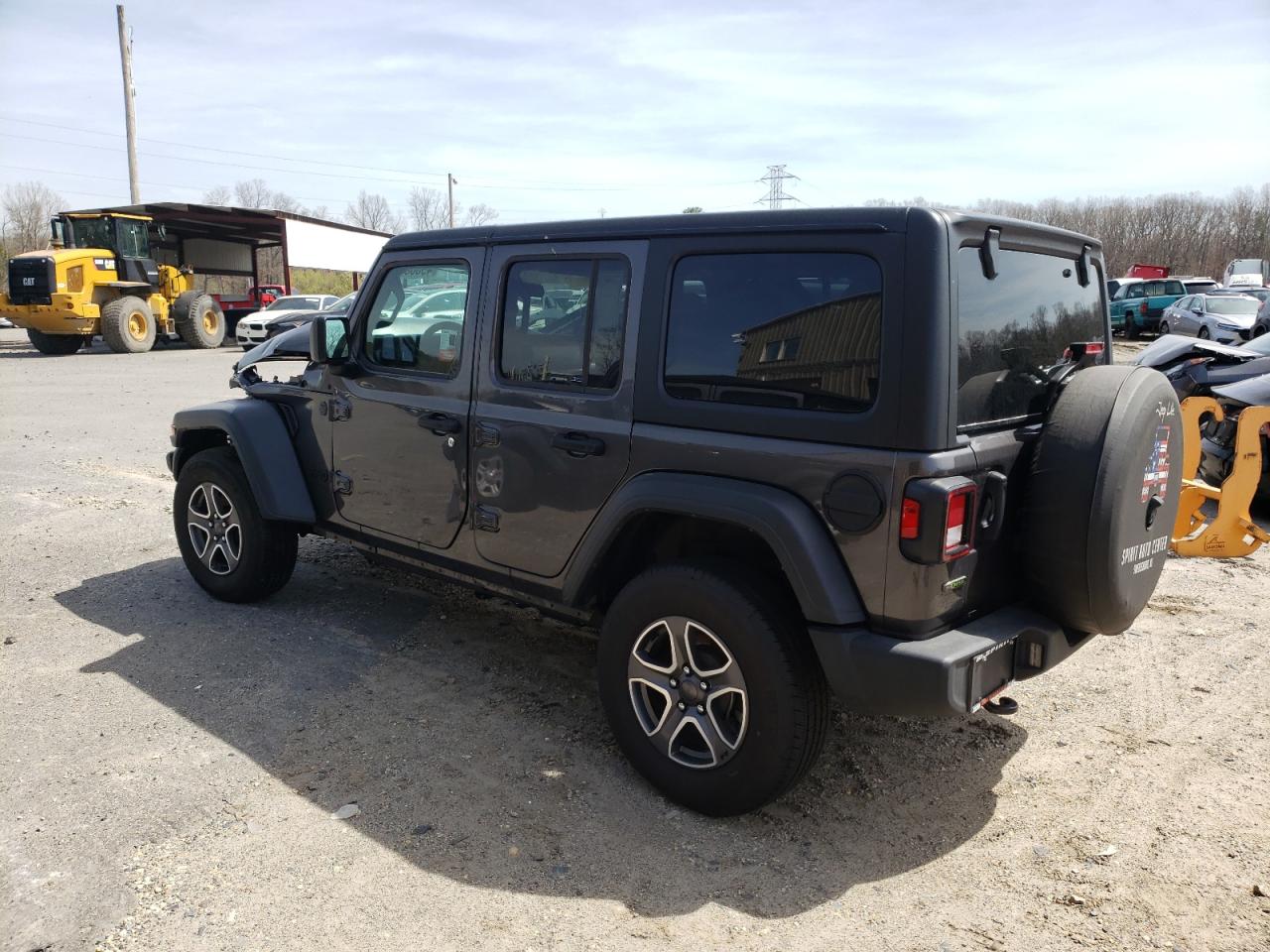 2022 JEEP WRANGLER UNLIMITED SPORT VIN:1C4HJXDM8NW276565