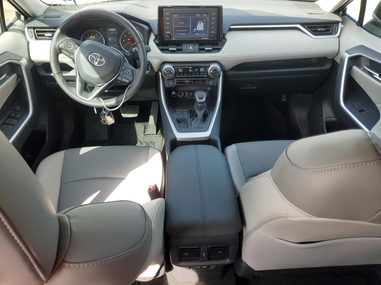 2022 TOYOTA RAV4 XLE PREMIUM VIN:2T3C1RFV5NC187886