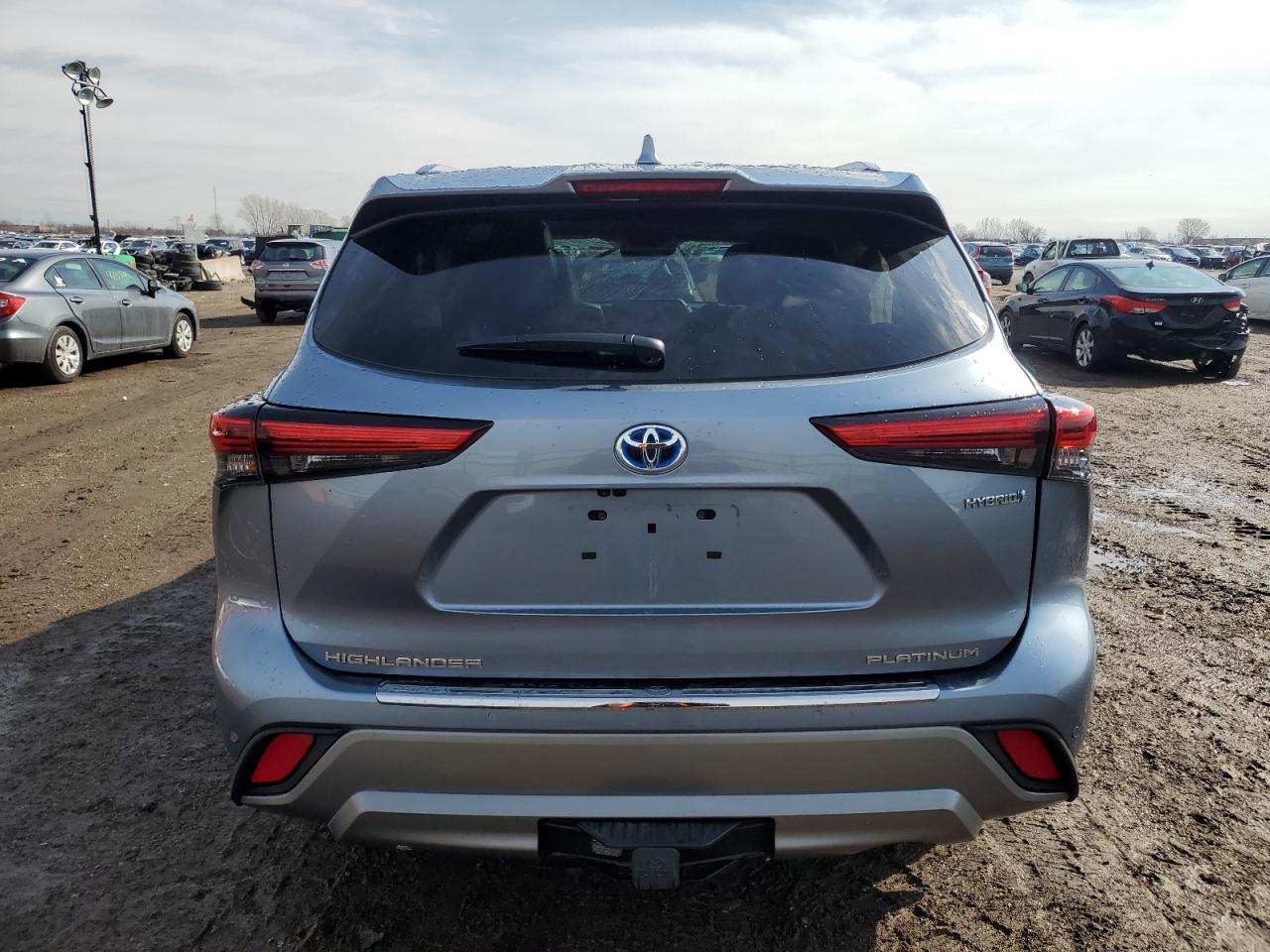 2022 TOYOTA HIGHLANDER HYBRID PLATINUM VIN:5TDEBRCH7NS083565