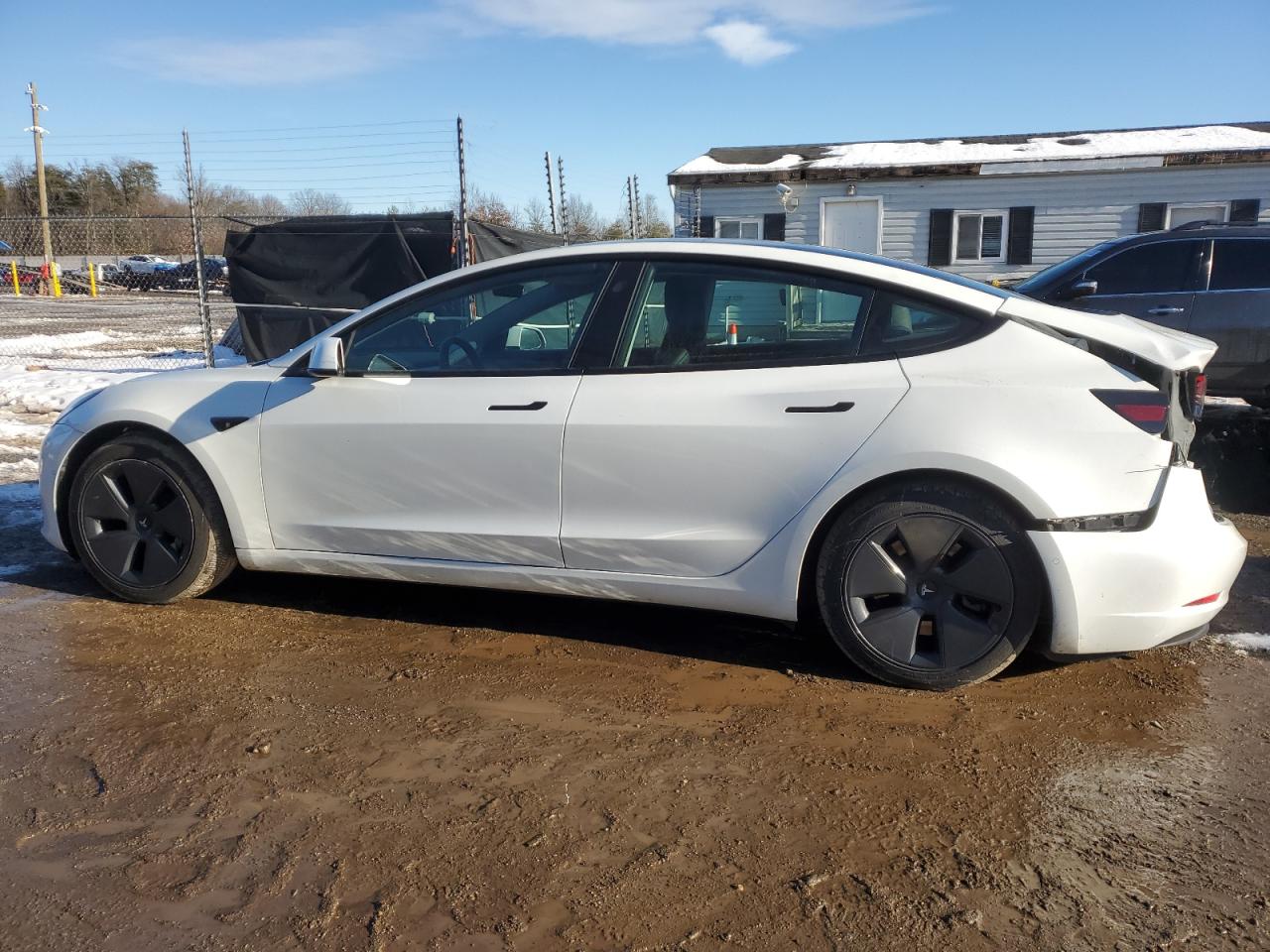 2022 TESLA MODEL 3  VIN:5YJ3E1EB3NF184275
