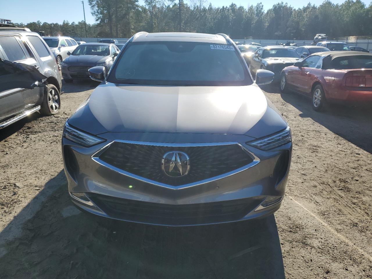 2022 ACURA MDX ADVANCE VIN:5J8YE1H82NL039040