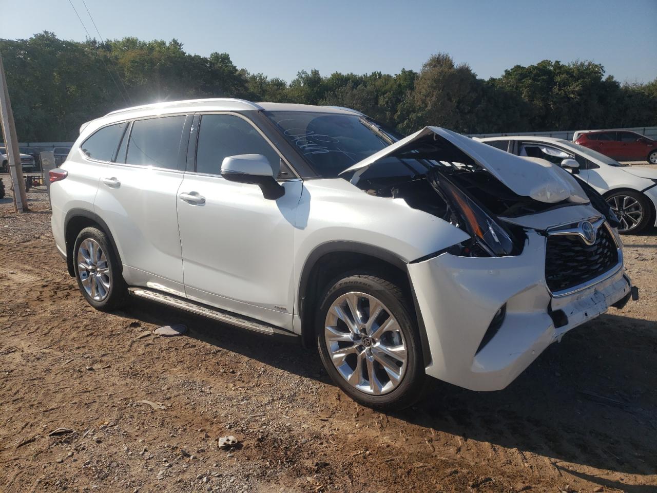 2022 TOYOTA HIGHLANDER HYBRID LIMITED VIN:5TDXBRCH3NS558847