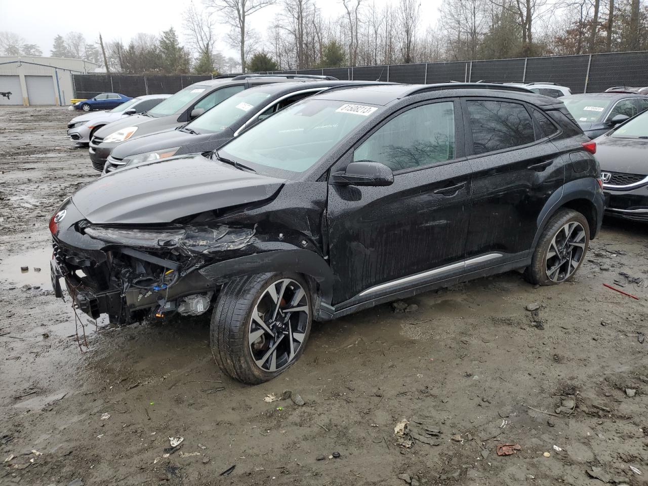2022 HYUNDAI KONA LIMITED VIN:KM8K5CA33NU752257