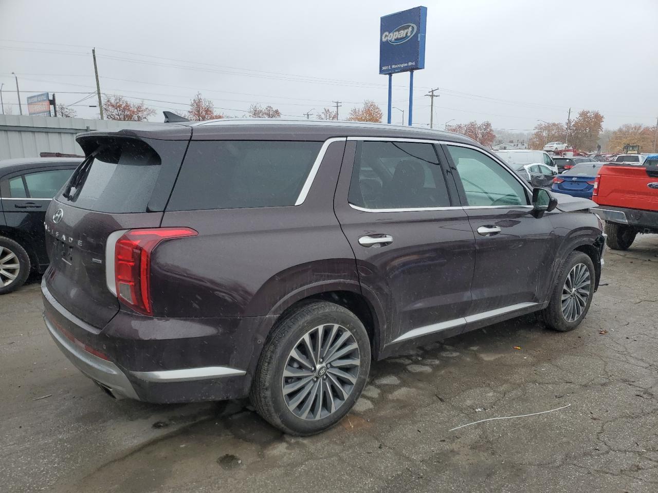 2024 HYUNDAI PALISADE CALLIGRAPHY VIN:KM8R7DGE4RU744665