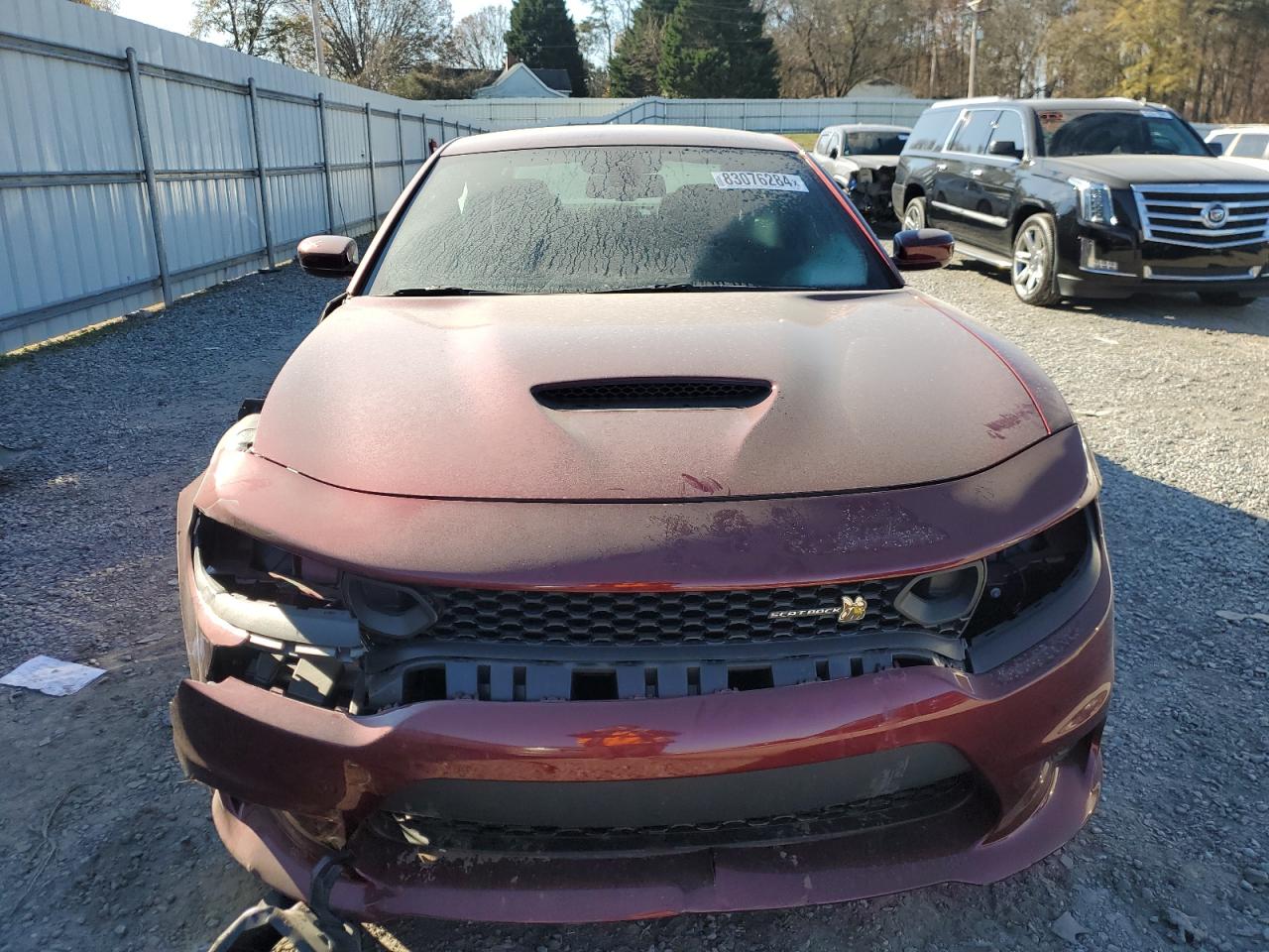 2022 DODGE CHARGER SCAT PACK VIN:2C3CDXGJ8NH119947