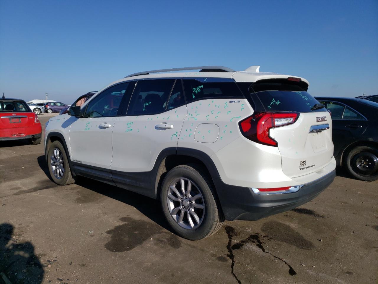 2022 GMC TERRAIN SLT VIN:3GKALVEVXNL100215