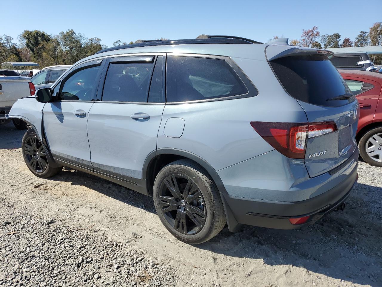 2022 HONDA PILOT BLACK VIN:5FNYF6H73NB039423