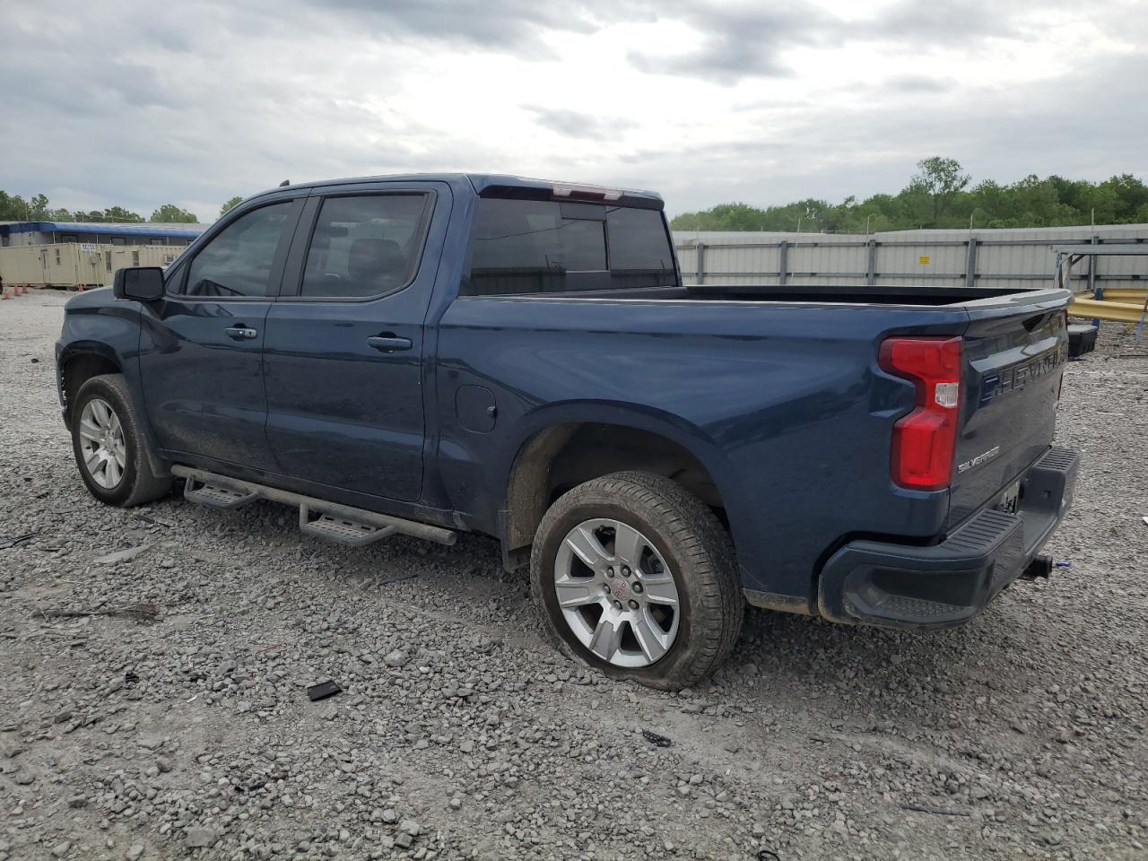 2022 CHEVROLET SILVERADO LTD K1500 RST VIN:1GCUYEED0NZ105658