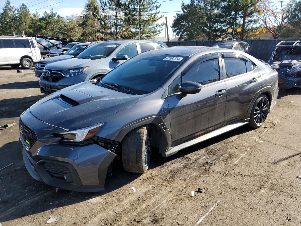 2022 SUBARU WRX LIMITED VIN:JF1VBAL67N9008496