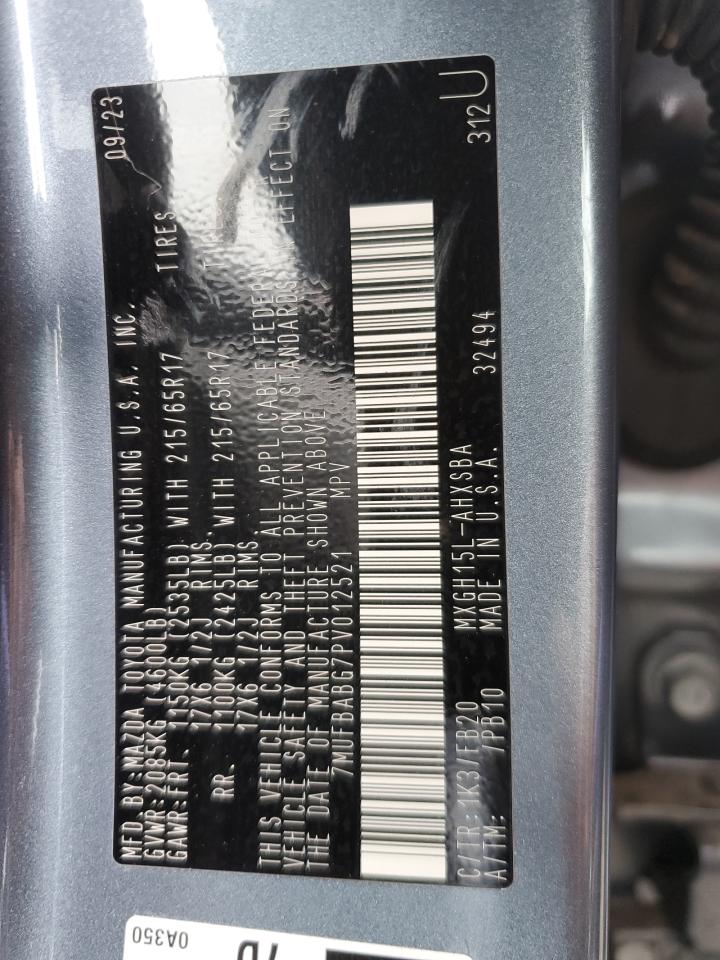 2023 TOYOTA COROLLA CROSS LE VIN:7MUFBABG7PV012521