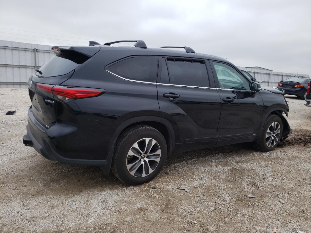 2023 TOYOTA HIGHLANDER HYBRID XLE VIN:5TDKBRCH7PS117915