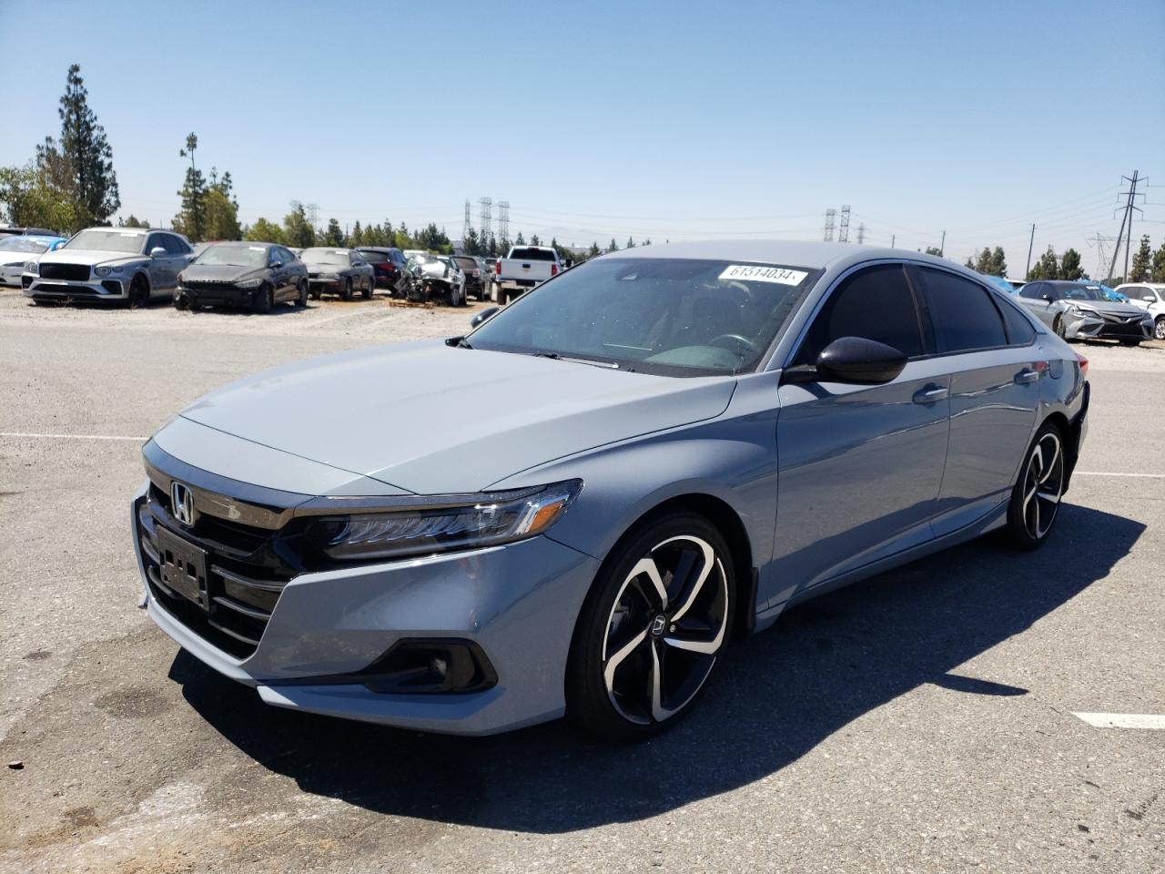 2022 HONDA ACCORD SPORT VIN:1HGCV1F33NA108153