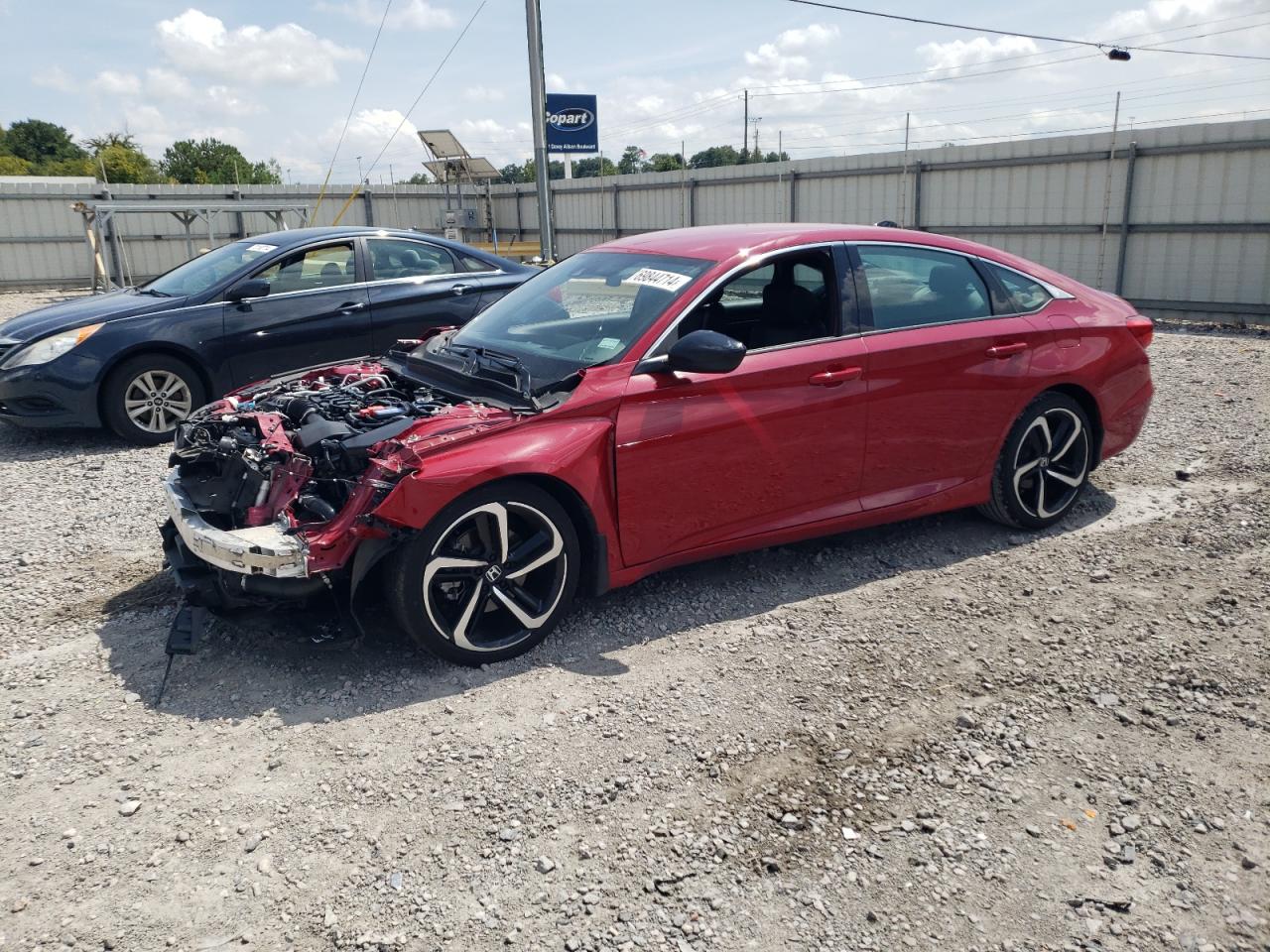 2022 HONDA ACCORD SPORT VIN:1HGCV1F36NA038440