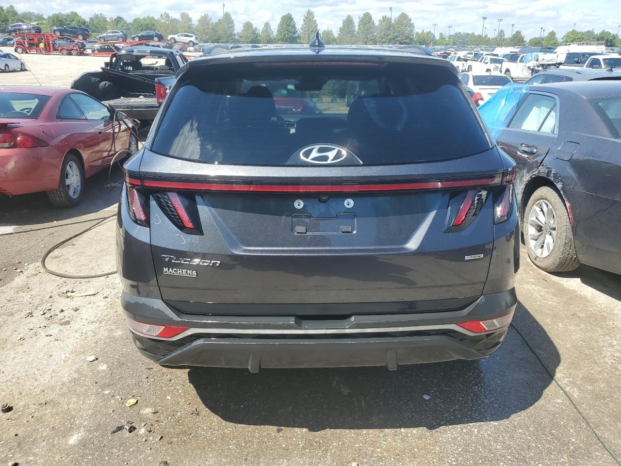 2022 HYUNDAI TUCSON SEL VIN:5NMJFCAE0NH032131