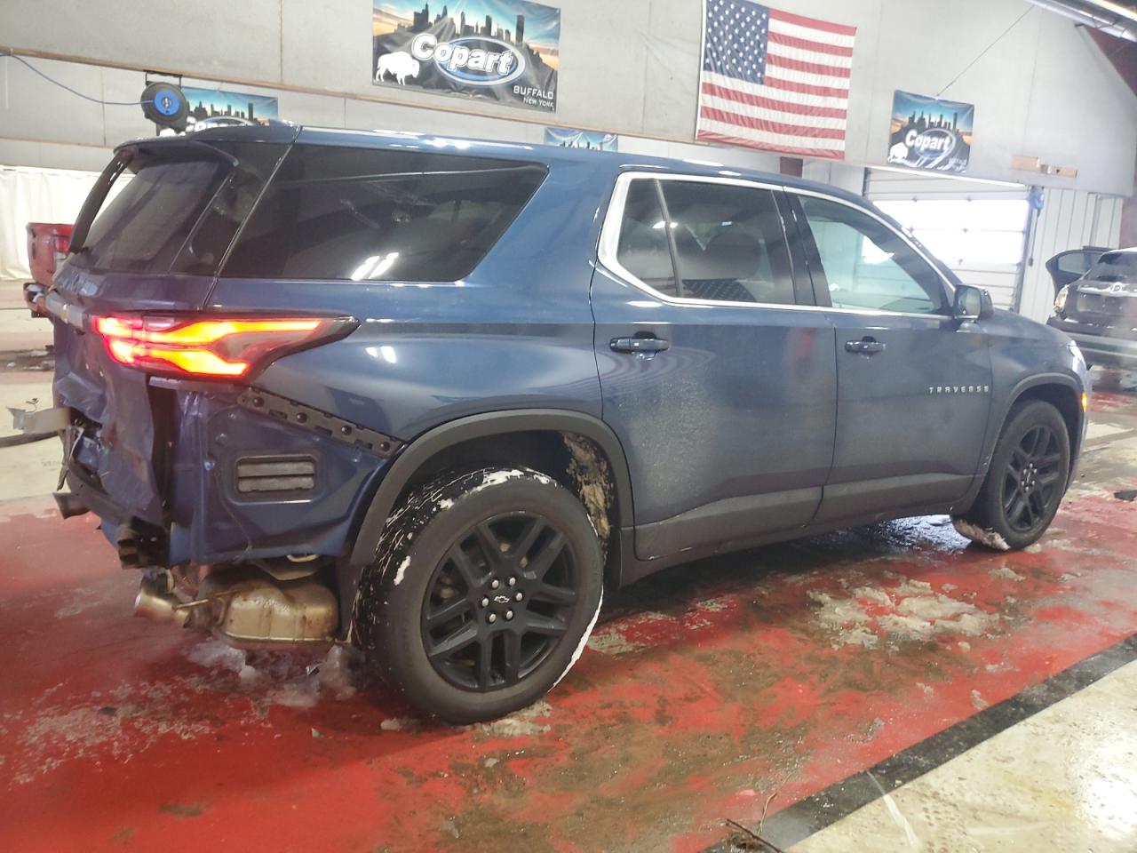 2022 CHEVROLET TRAVERSE LS VIN:1GNEVFKW6NJ127551