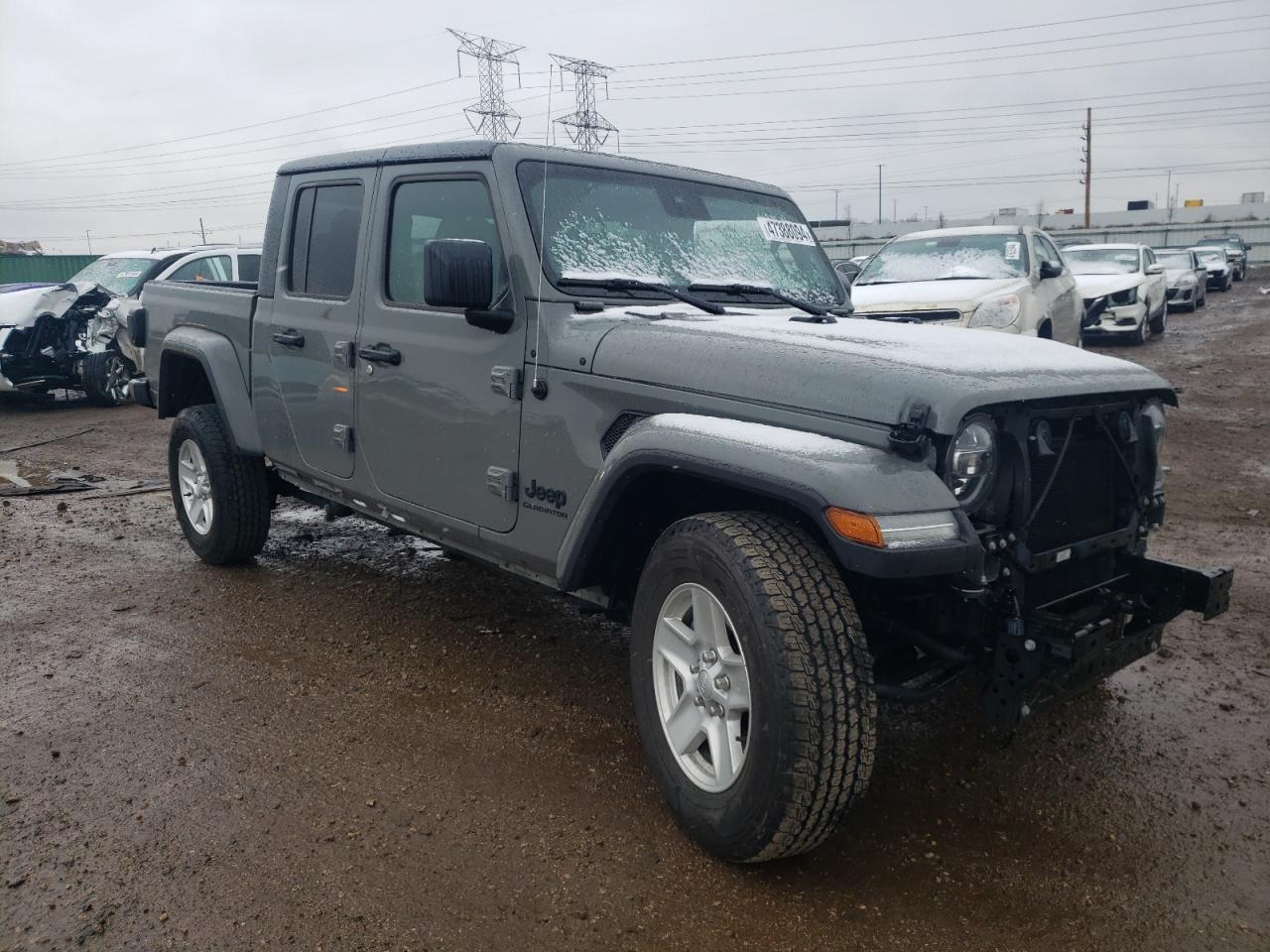 2022 JEEP GLADIATOR SPORT VIN:1C6JJTAM9NL111857