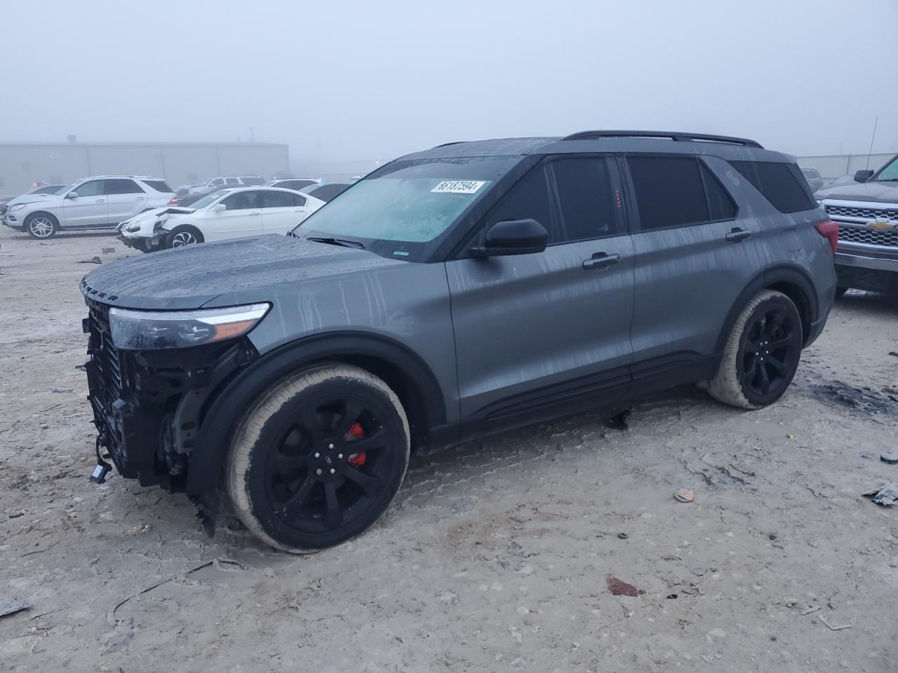 2022 FORD EXPLORER ST VIN:1FM5K7GC5NGC28238