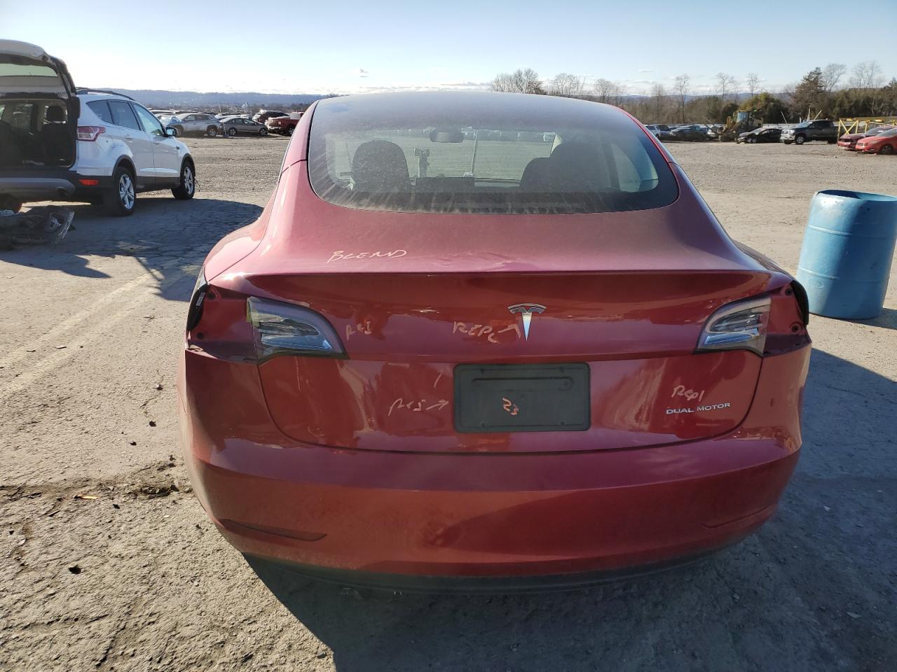 2023 TESLA MODEL 3  VIN:5YJ3E1EB7PF461397
