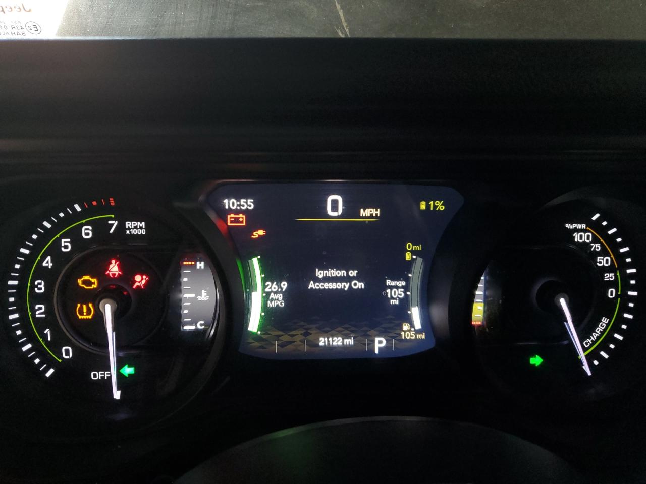 2024 JEEP WRANGLER 4XE VIN:1C4RJXN61RW203774