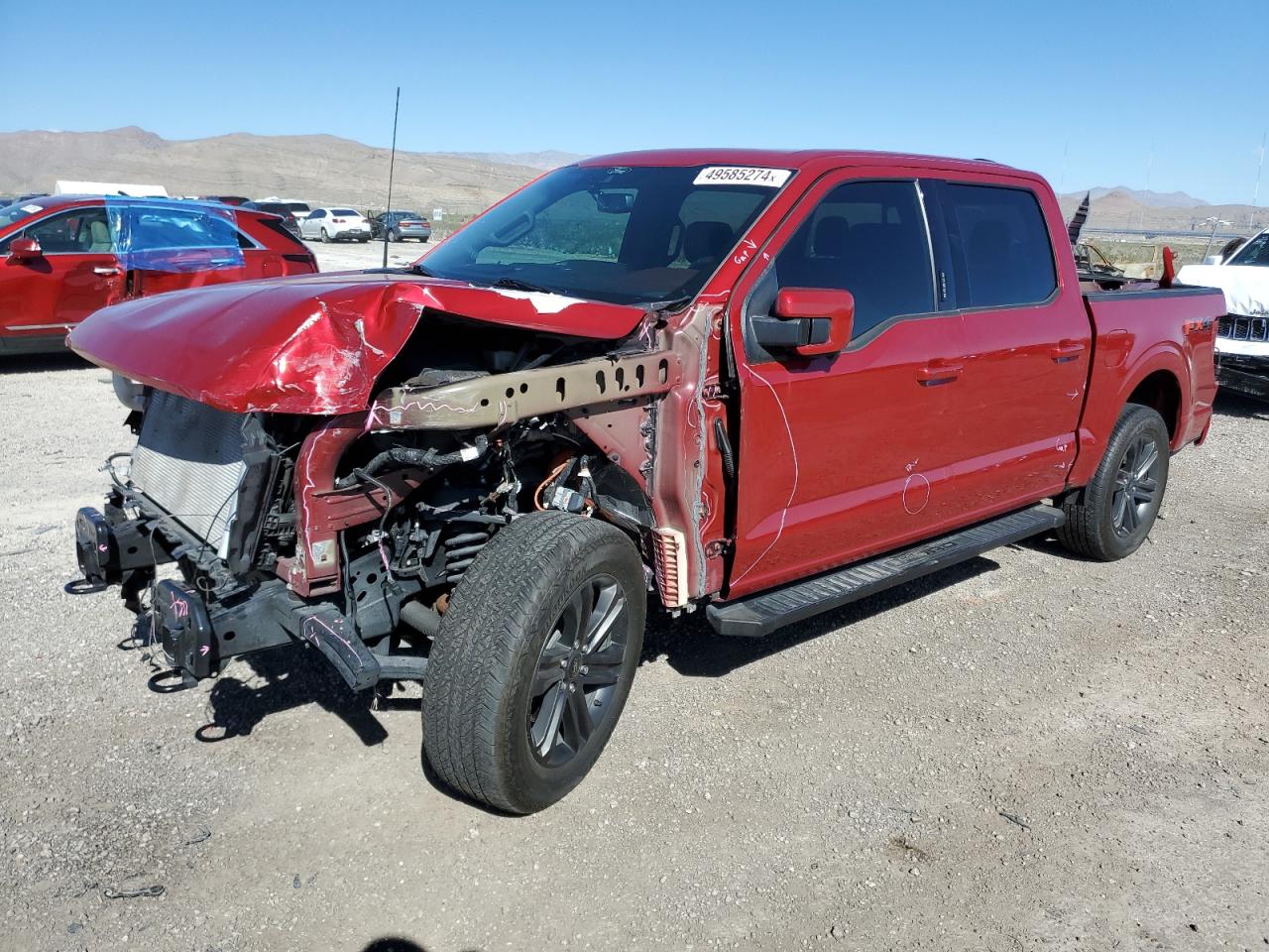 2022 FORD F150 SUPERCREW VIN:1FTFW1E52NFA46940