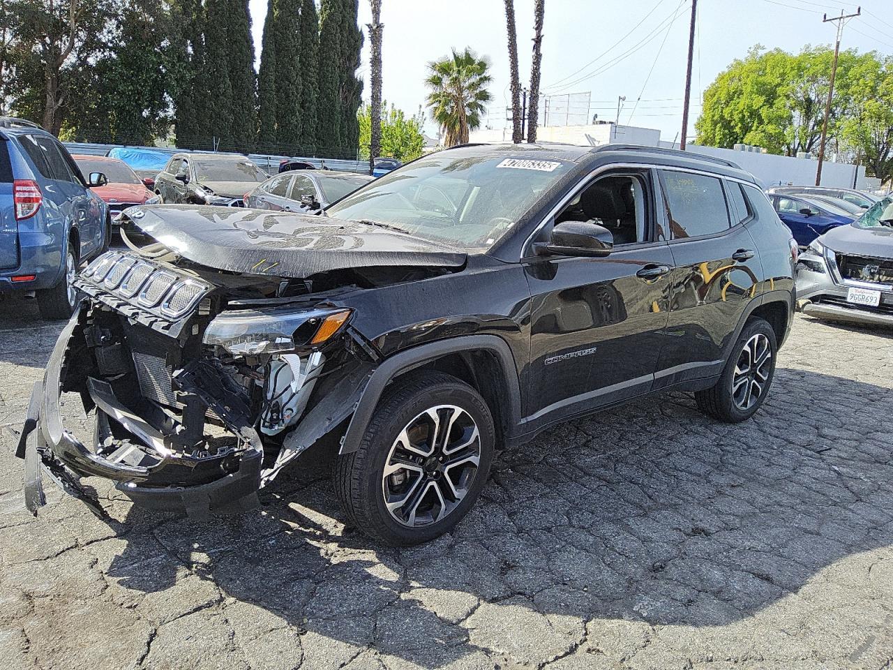 2022 JEEP COMPASS LIMITED VIN:3C4NJDCB2NT205790