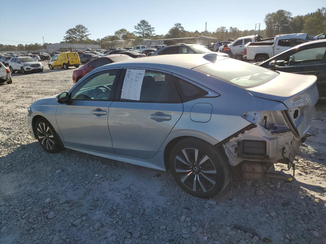 2022 HONDA CIVIC EX VIN:2HGFE1F76NH314052