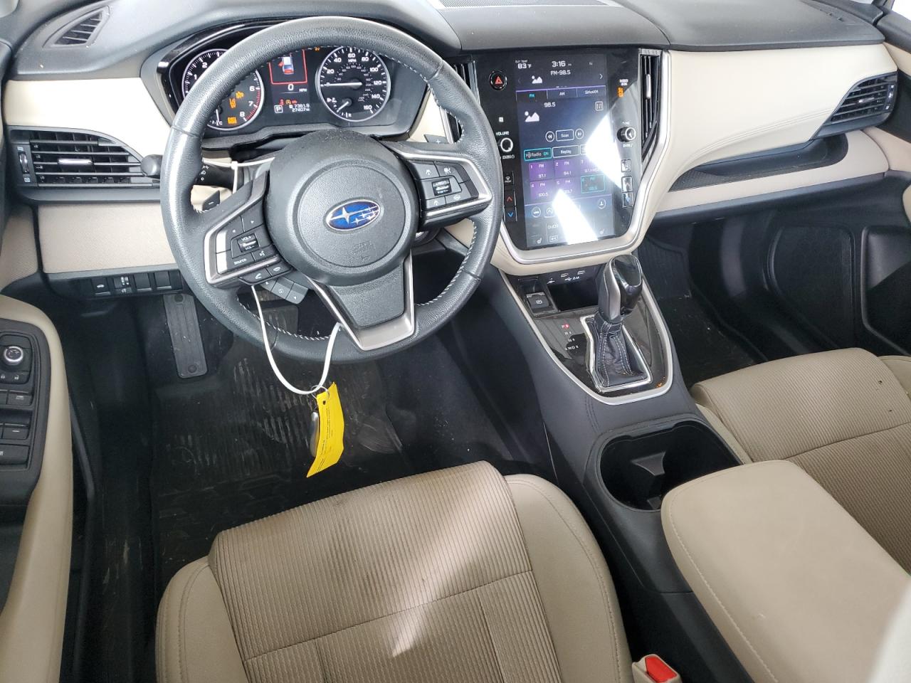 2022 SUBARU LEGACY PREMIUM VIN:4S3BWAD60N3005877