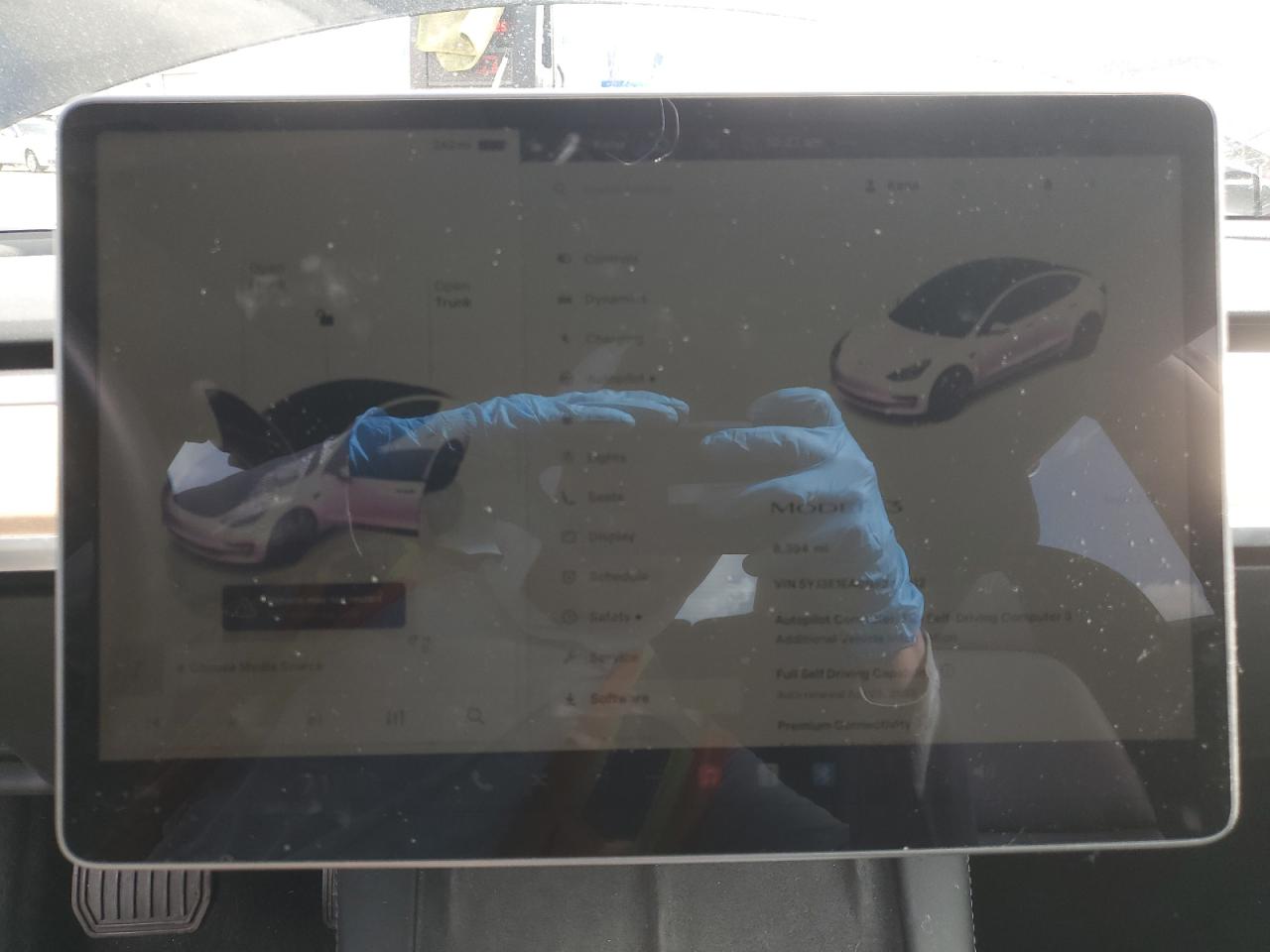 2022 TESLA MODEL 3  VIN:5YJ3E1EA9NF342612