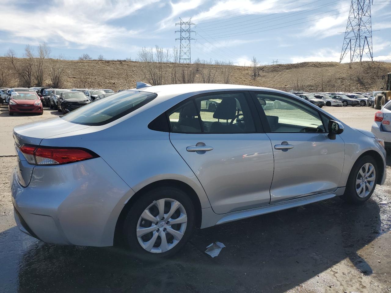 2022 TOYOTA COROLLA LE VIN:JTDEPMAE6N3000528
