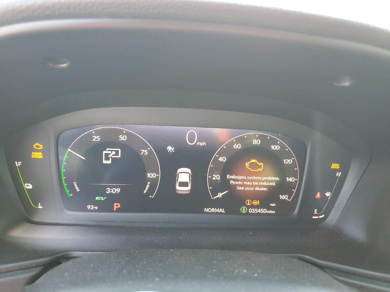 2023 HONDA ACCORD HYBRID SPORT-L VIN:1HGCY2F75PA010633