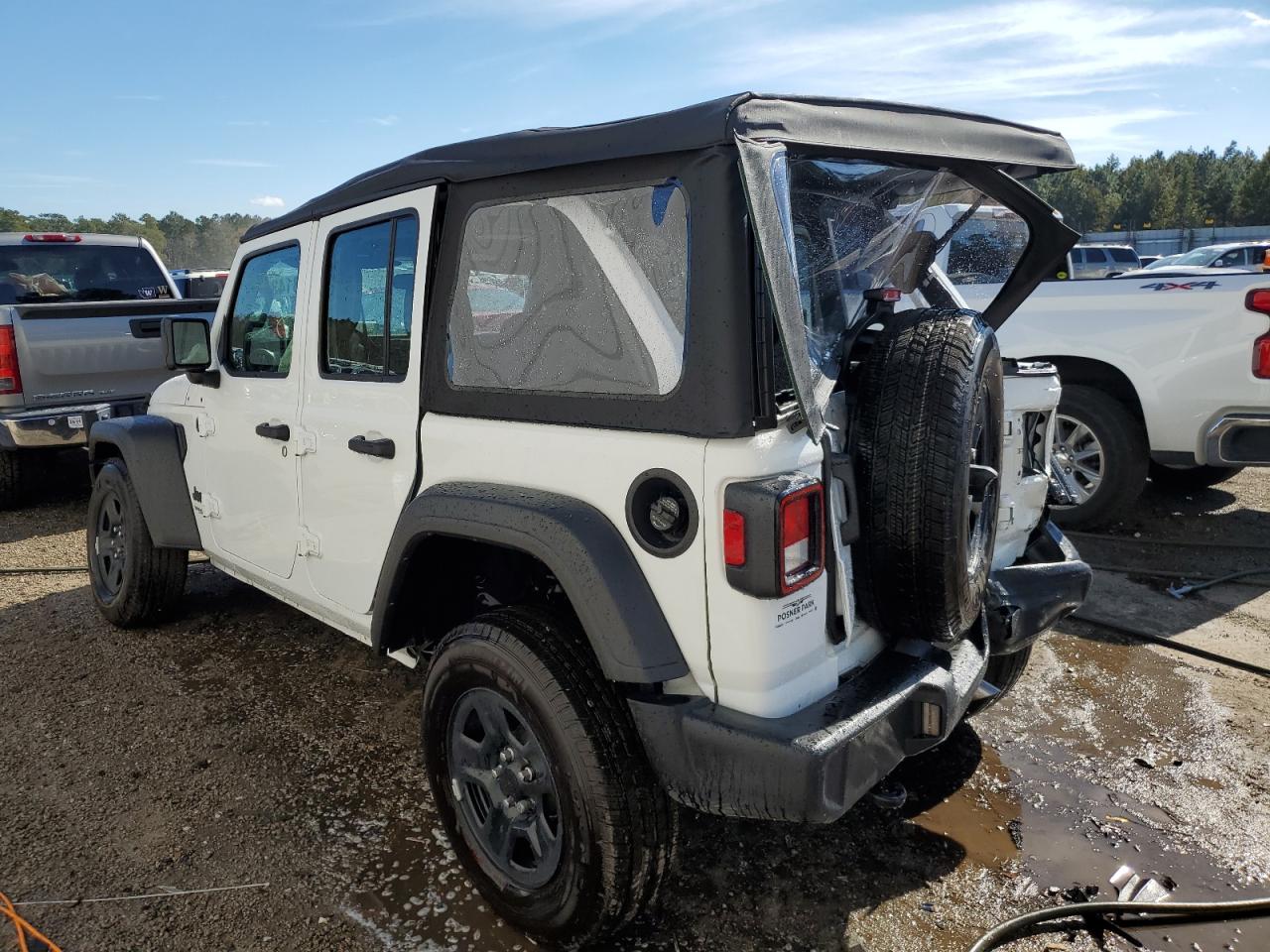 2022 JEEP WRANGLER UNLIMITED SPORT VIN:1C4HJXDG8NW224766