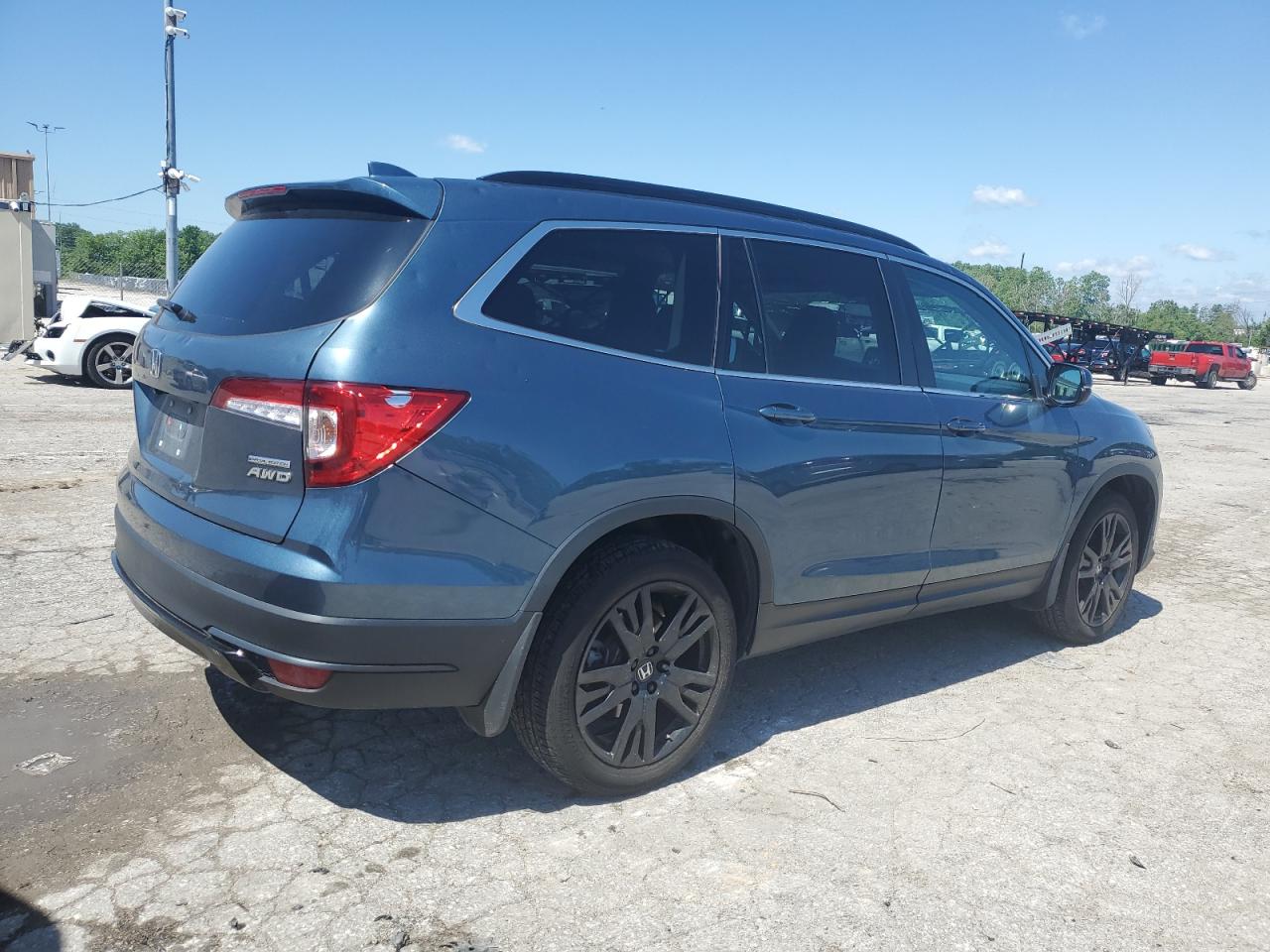 2022 HONDA PILOT SE VIN:5FNYF6H26NB036939