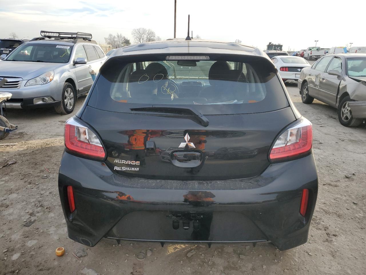 2024 MITSUBISHI MIRAGE ES VIN:ML32AUHJ0RH004612