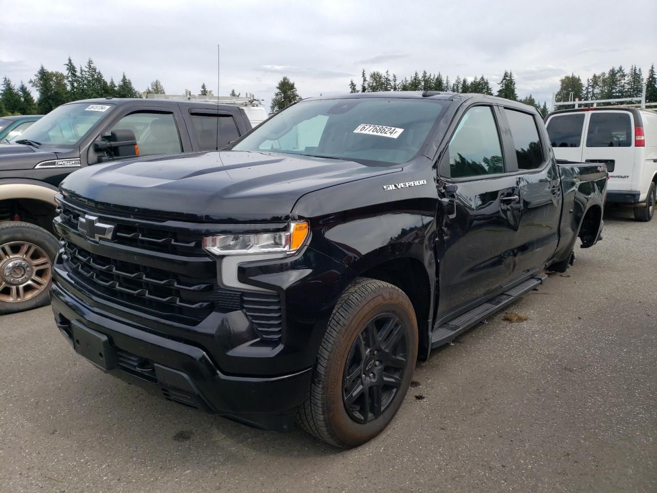 2024 CHEVROLET SILVERADO K1500 RST VIN:3GCUDEED9RG134528