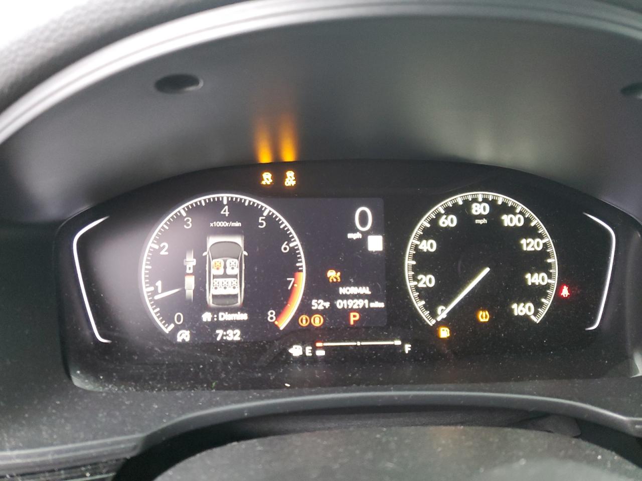 2022 HONDA CIVIC SPORT VIN:2HGFE2F53NH593402