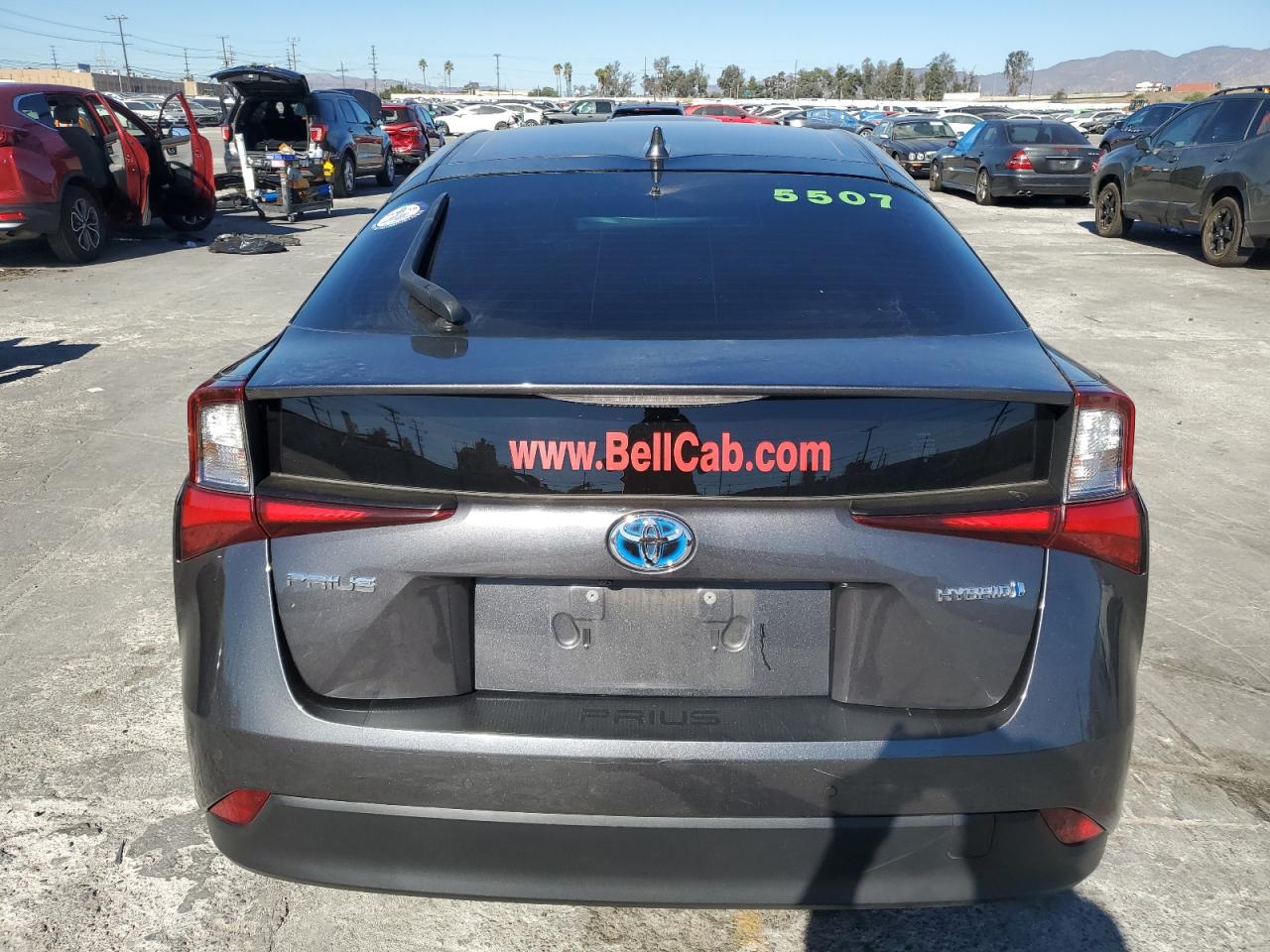 2022 TOYOTA PRIUS NIGHT SHADE VIN:JTDKAMFU2N3153489