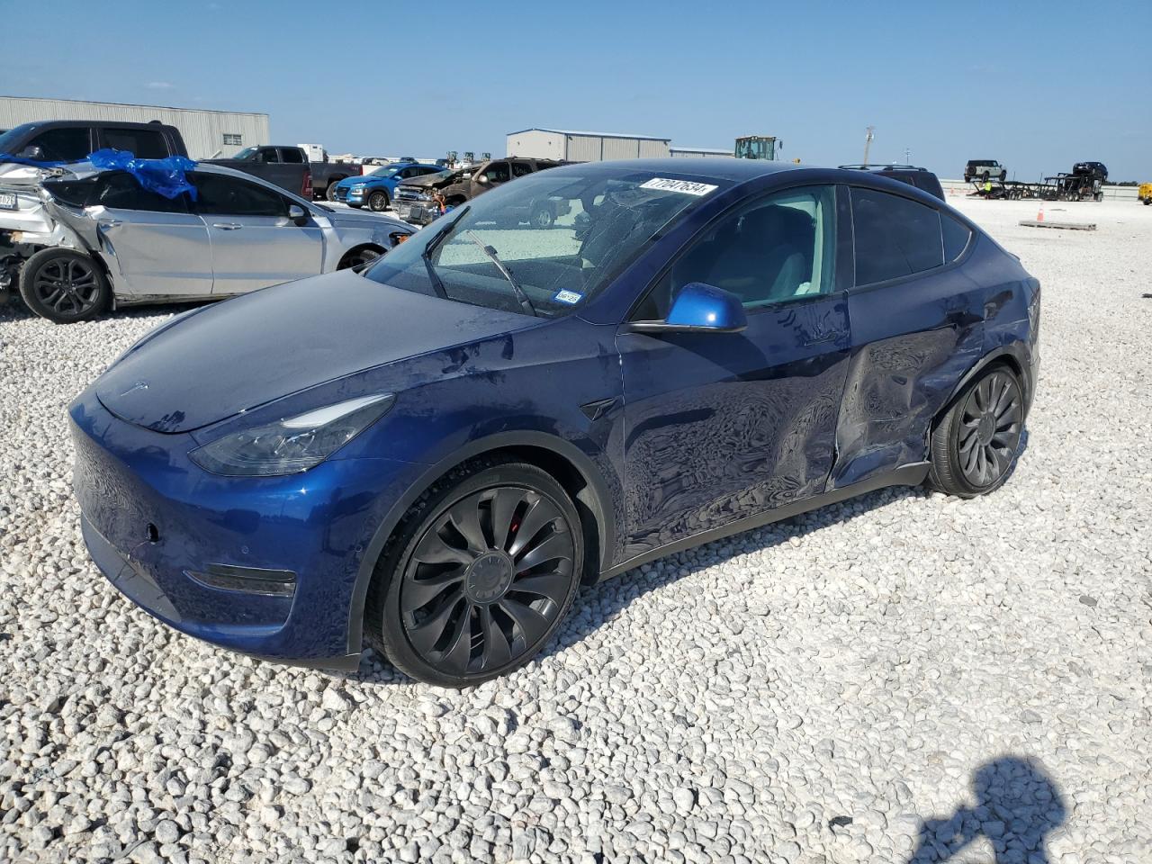 2022 TESLA MODEL Y  VIN:7SAYGDEF5NF452394