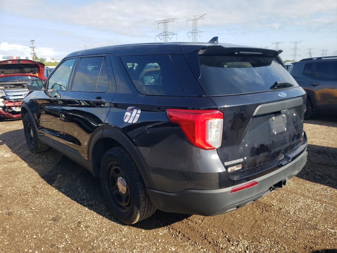 2022 FORD EXPLORER POLICE INTERCEPTOR VIN:1FM5K8AW1NNA02170