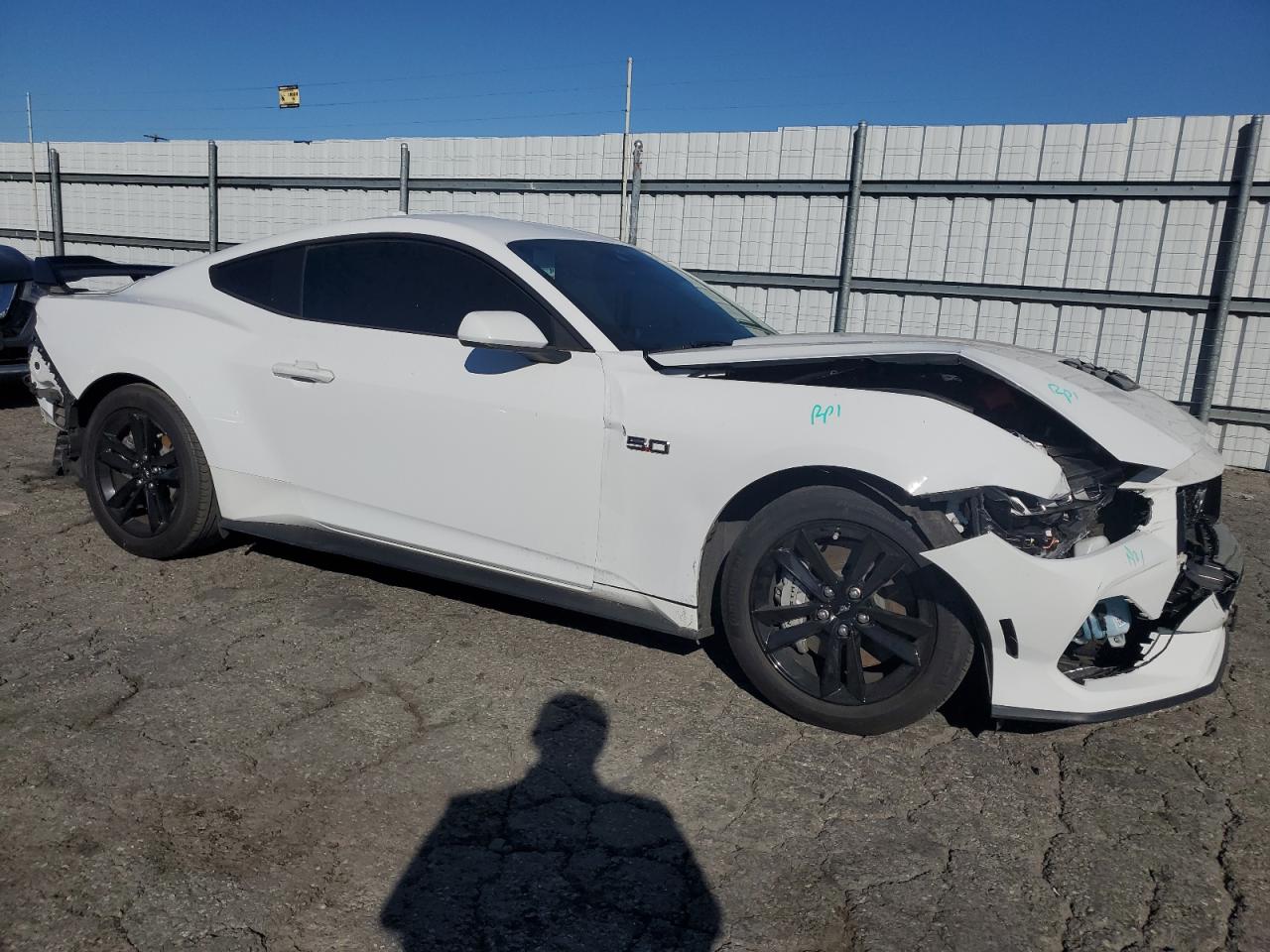 2024 FORD MUSTANG GT VIN:1FA6P8CF7R5410109