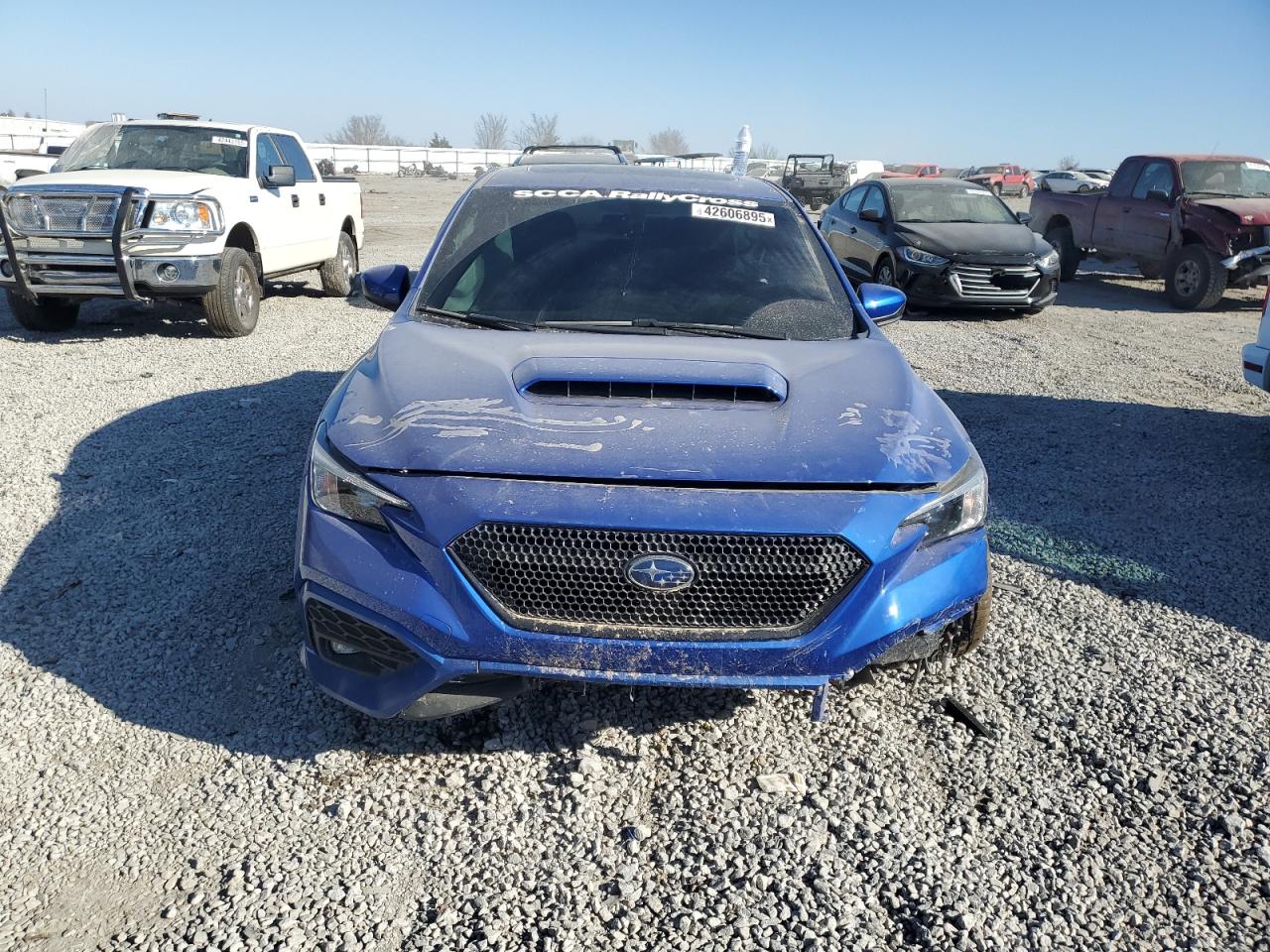 2022 SUBARU WRX PREMIUM VIN:JF1VBAF61N9007128