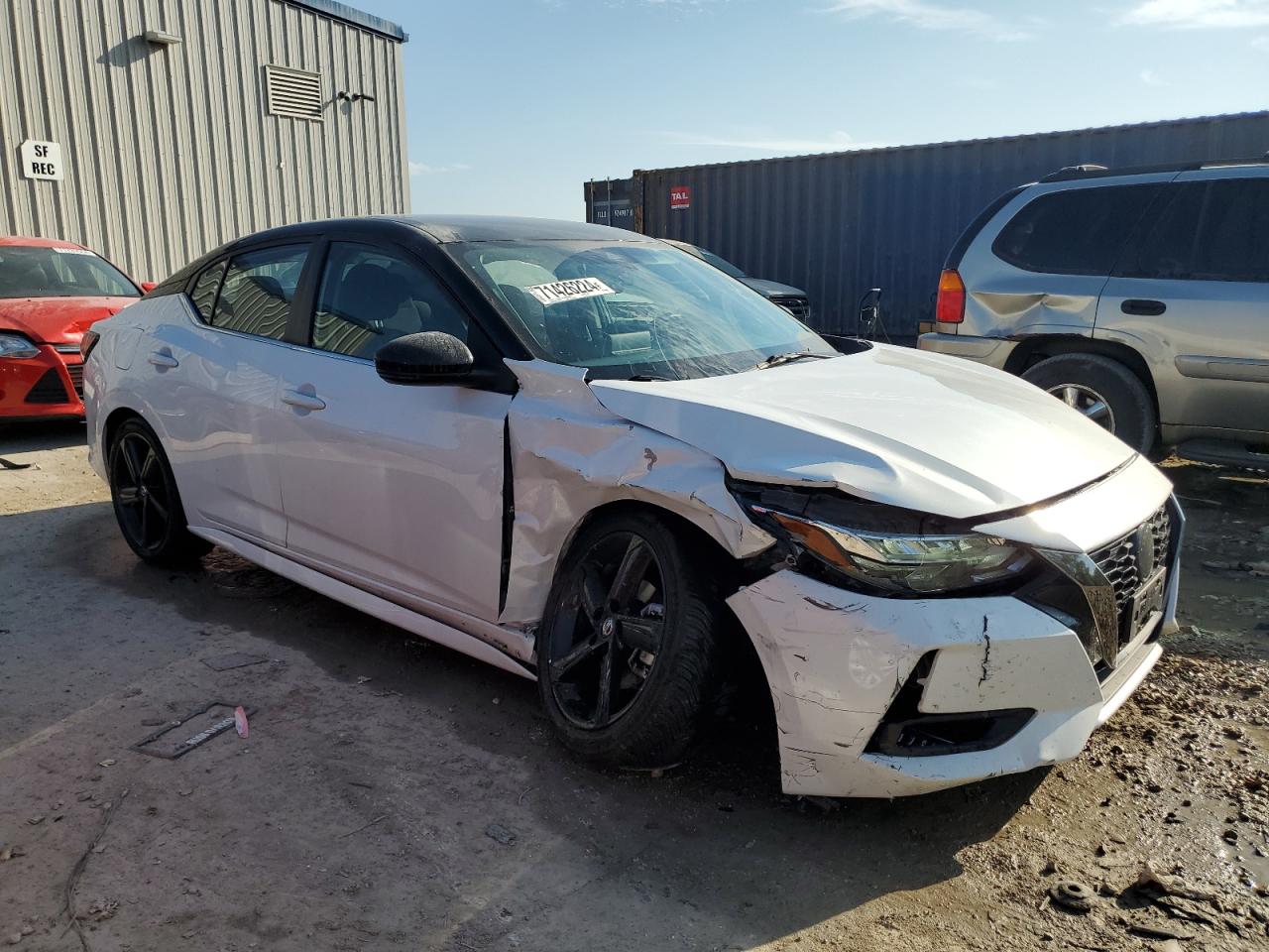 2022 NISSAN SENTRA SR VIN:3N1AB8DV1NY303145