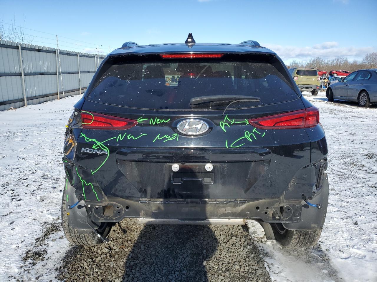 2022 HYUNDAI KONA SEL VIN:1B7GL22N4YS545841