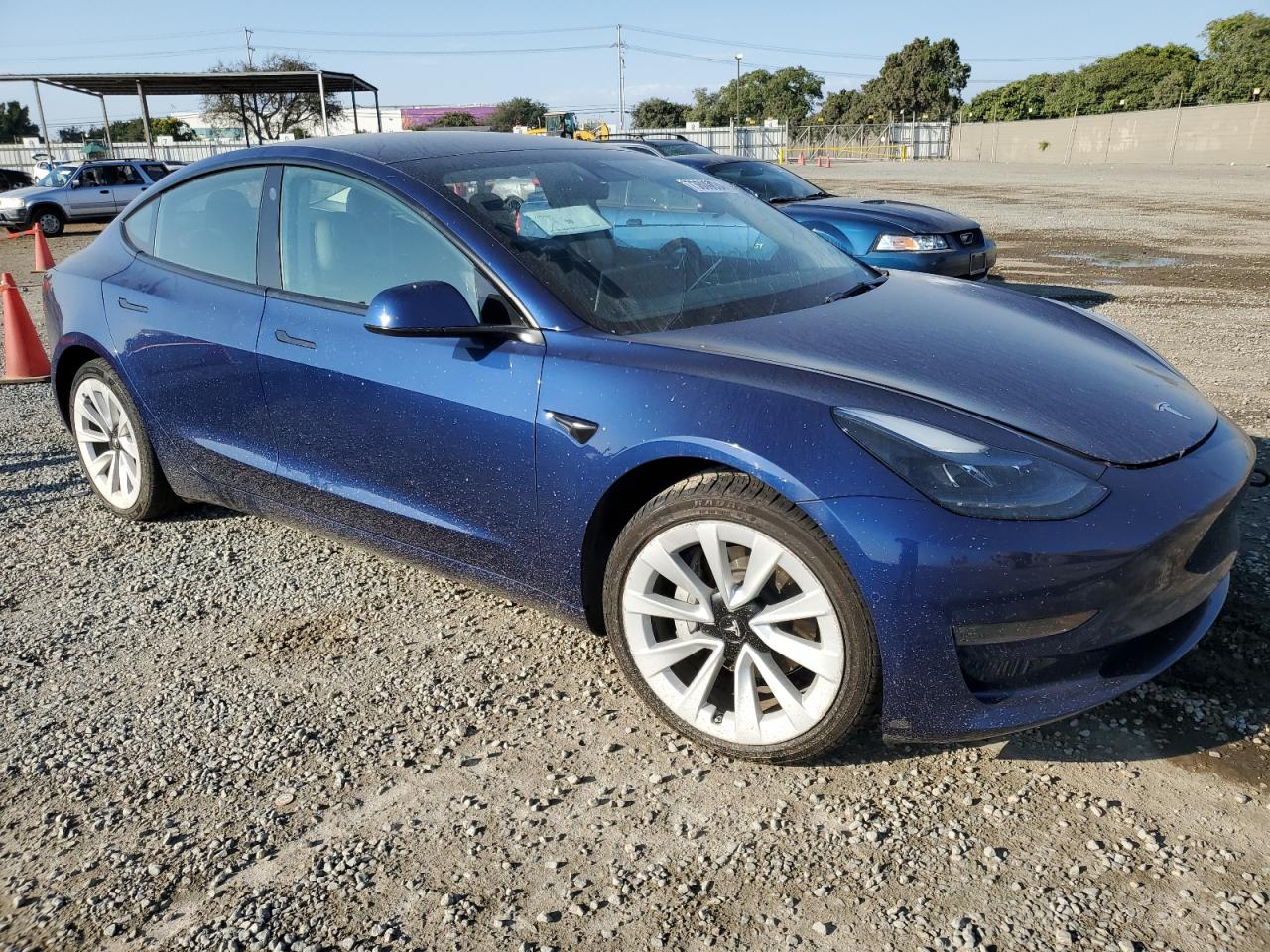 2022 TESLA MODEL 3  VIN:5YJ3E1EA0NF143464