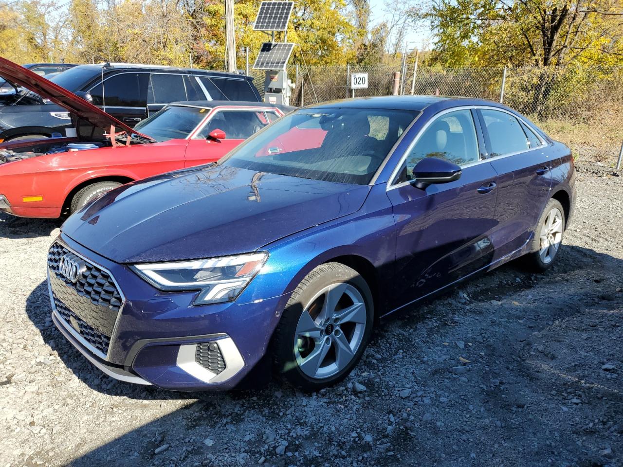 2023 AUDI A3 PREMIUM VIN:WAUAUDGY2PA044157