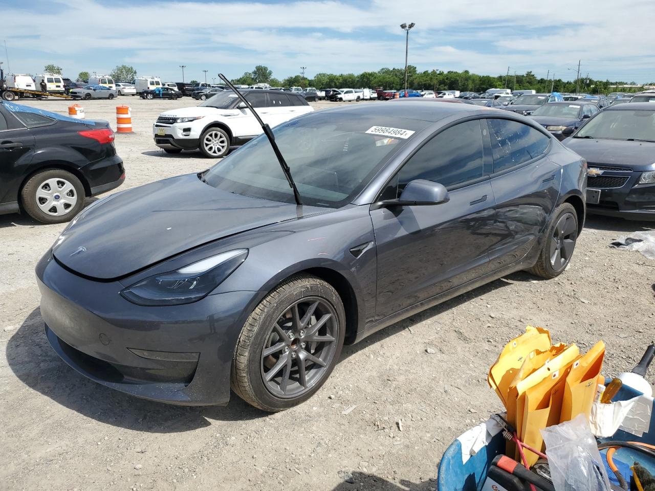 2023 TESLA MODEL 3  VIN:5YJ3E1EAXPF603023