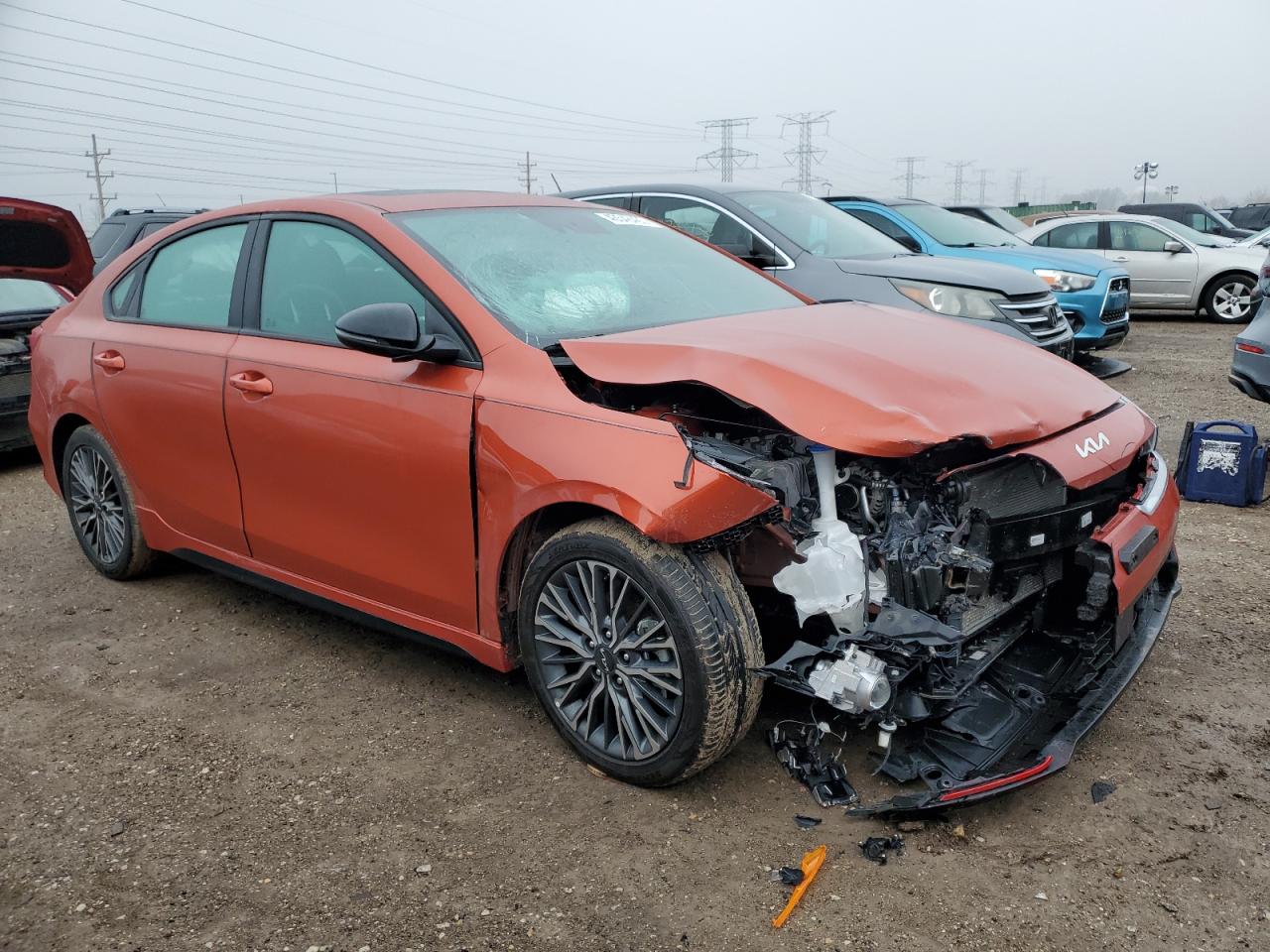 2023 KIA FORTE GT LINE VIN:3KPF54AD9PE578233