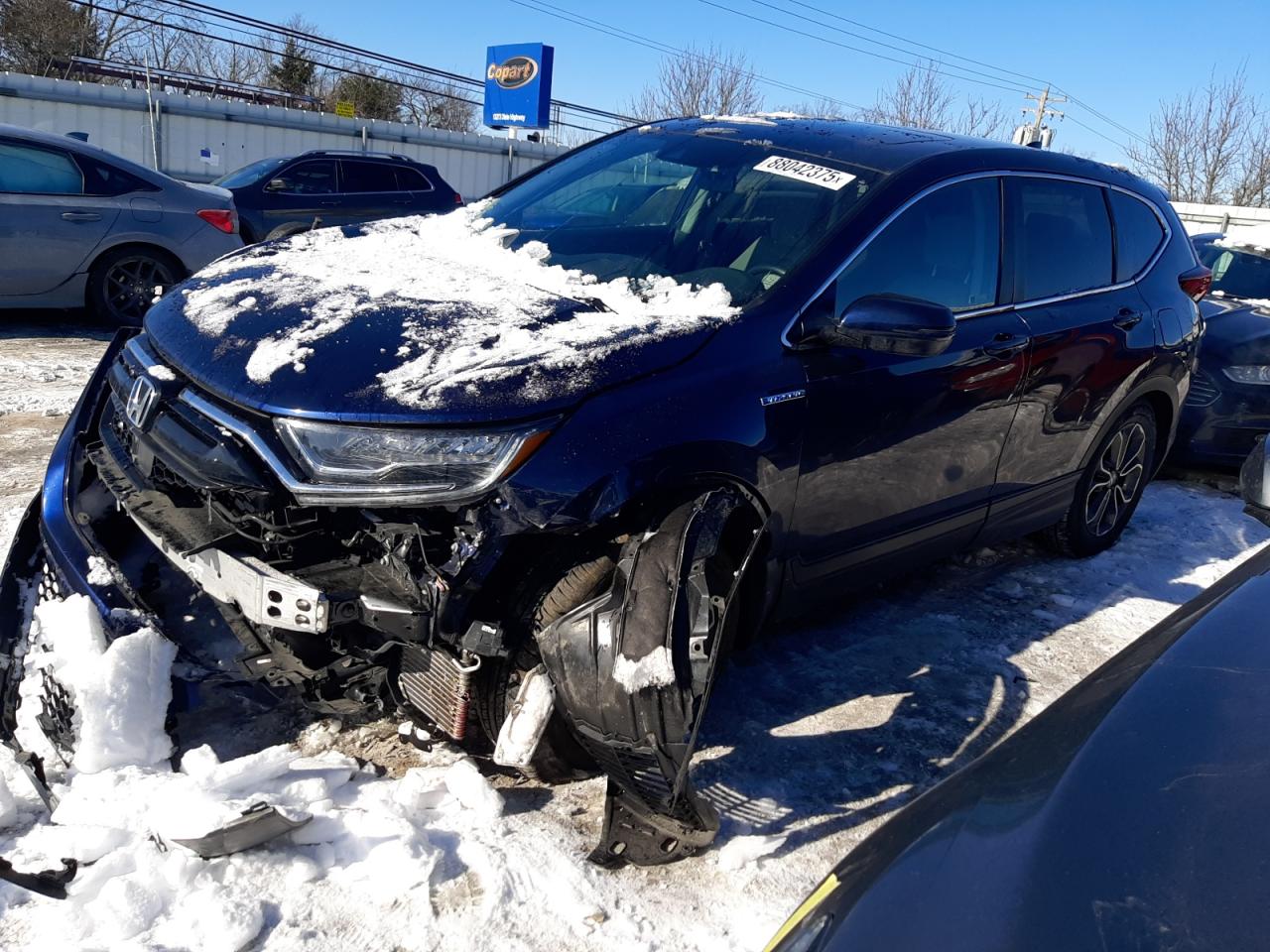 2022 HONDA CR-V EX VIN:5J6RT6H5XNL010360