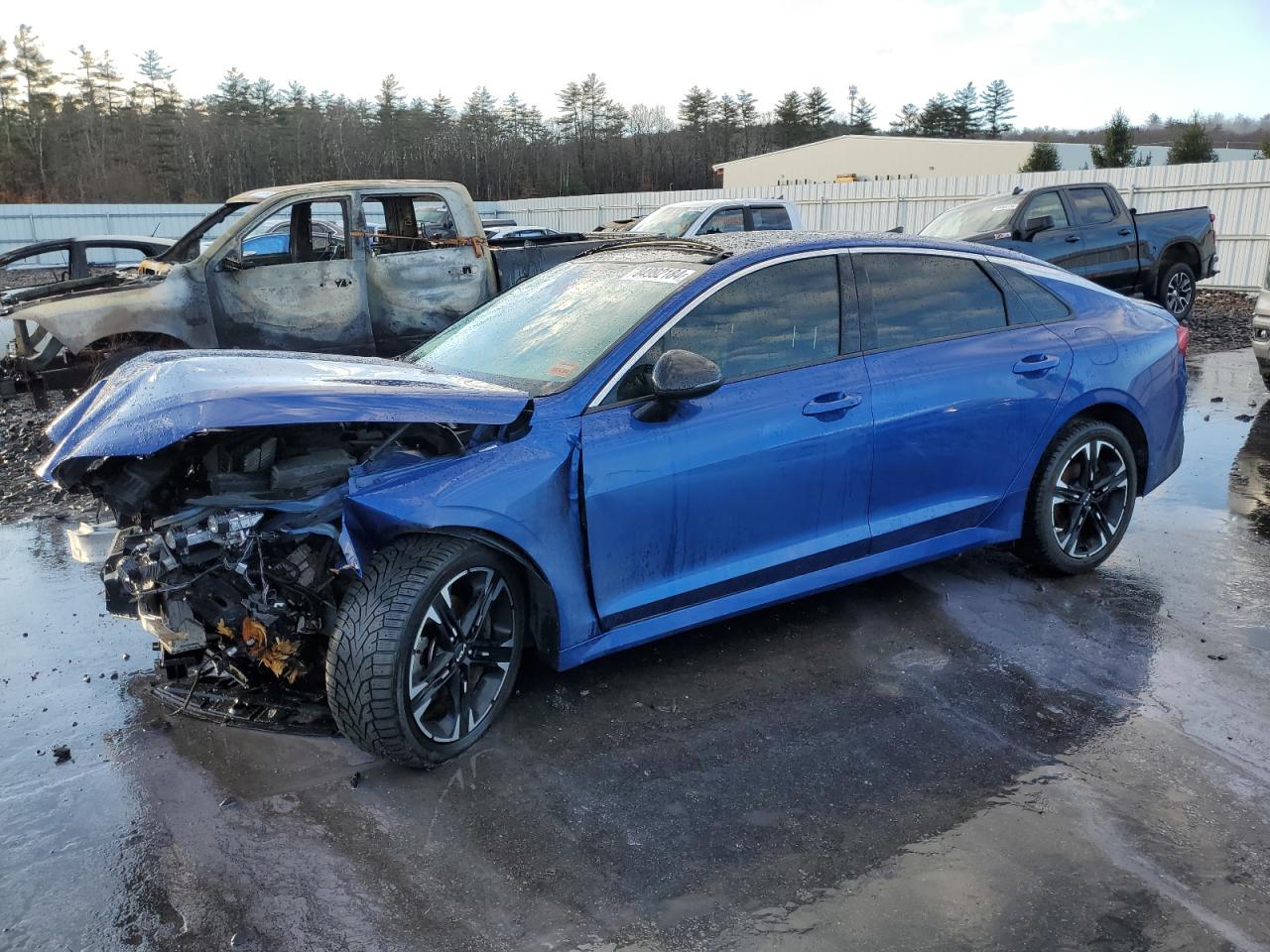2022 KIA K5 GT LINE VIN:5XXG64J27NG095988