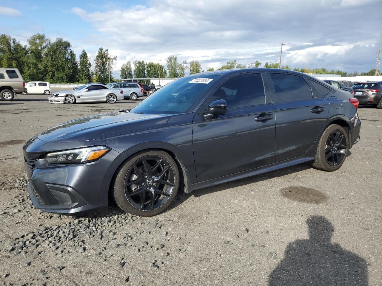 2022 HONDA CIVIC SPORT VIN:2HGFE2F59NH510250