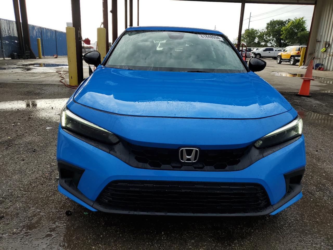 2022 HONDA CIVIC SPORT VIN:19XFL2H84NE018040